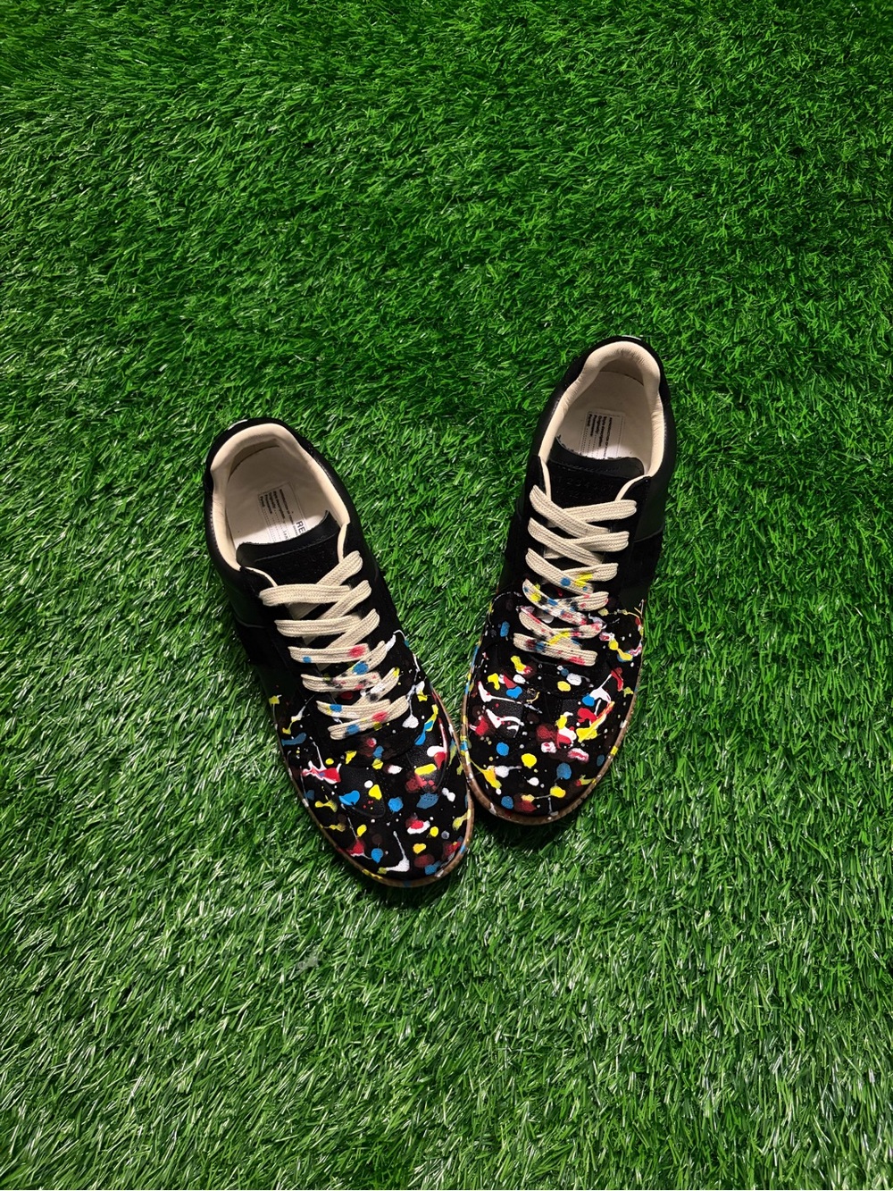 Maison Margiela Replica Paint Splatter Sneakers